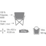 Кресло HIGH PEAK SALOU High Peak HP-44108